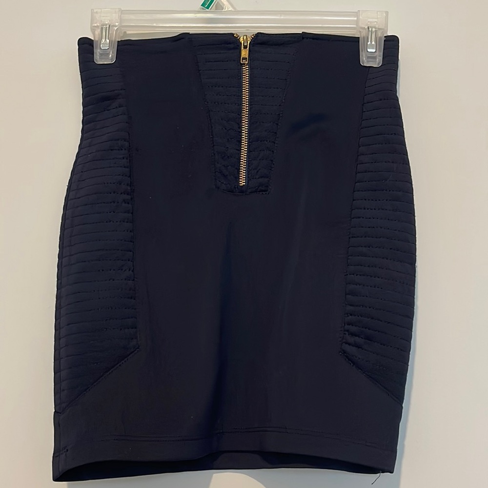 Galactic style mini skirt